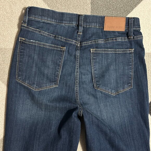 Judy Blue Los Angeles Slim Boot Pull-on Jeans Women's Size 11/30 - Picture 5 of 11